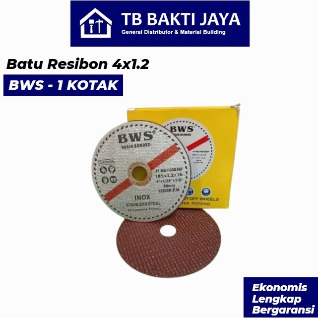 BWS Batu Resibon Kotakan | Batu Potong Besi Resibon | Batu Gerinda Potong