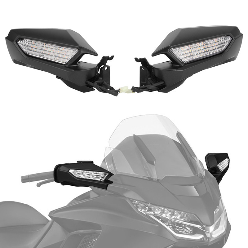 Spion Motor dengan Lampu Sein LED untuk Honda Goldwing GL1800 2018-2025