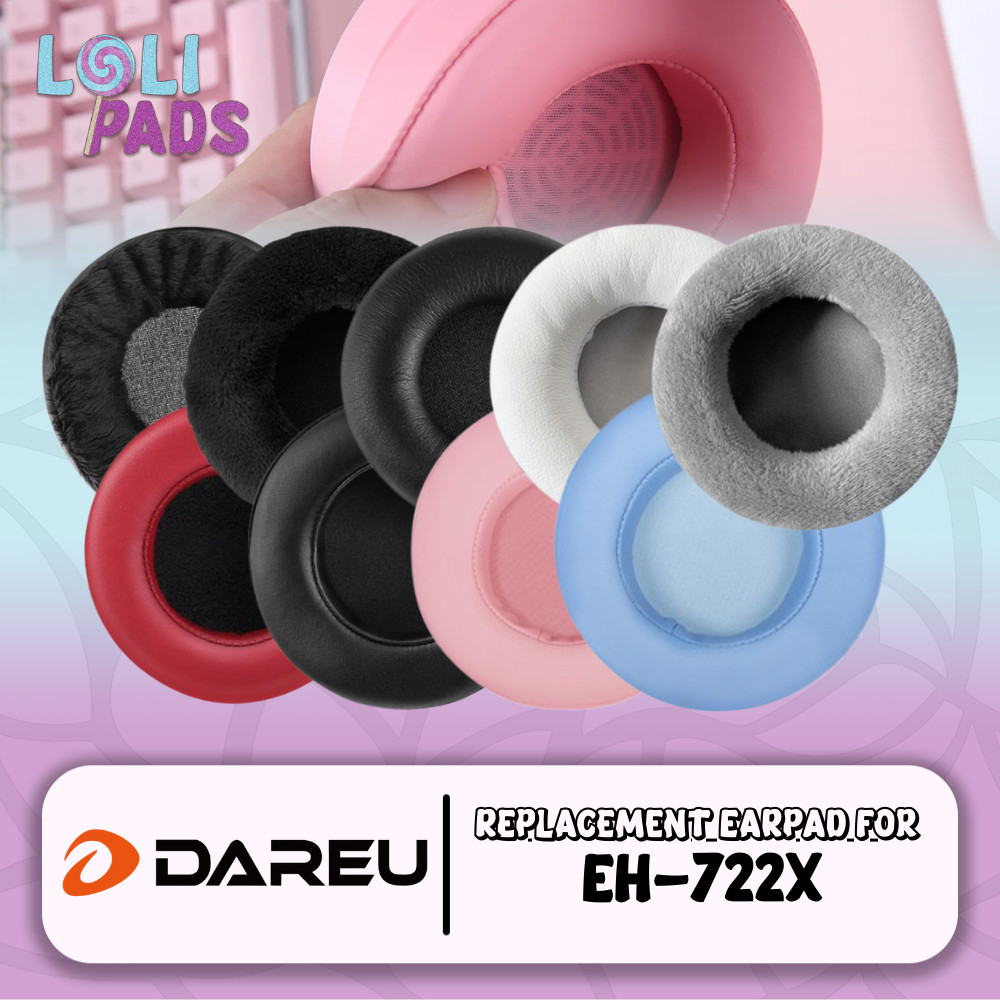 Busa Earpad Ear Cushion Dareu EH-722X EH 722X EH722X Pad Bantalan Earcup