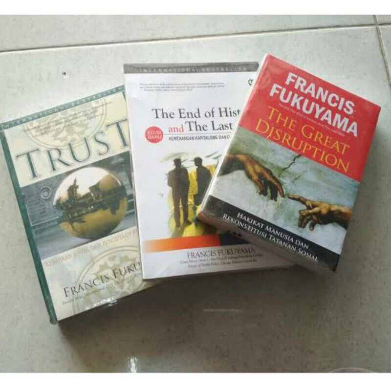 paket 3 buku francis fukuyama