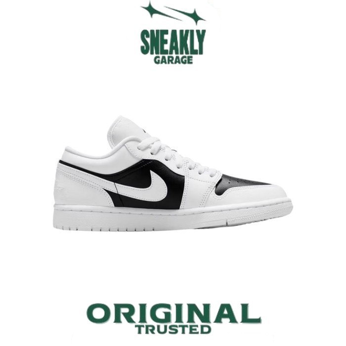 Sepatu Nike Air Jordan 1 Low Panda White Black  Sneakers Unisex