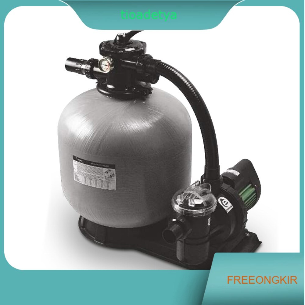 Pompa Filter Set Portable Emaux SS033 + V350 Combo / Pompa Portable Kolam Renang