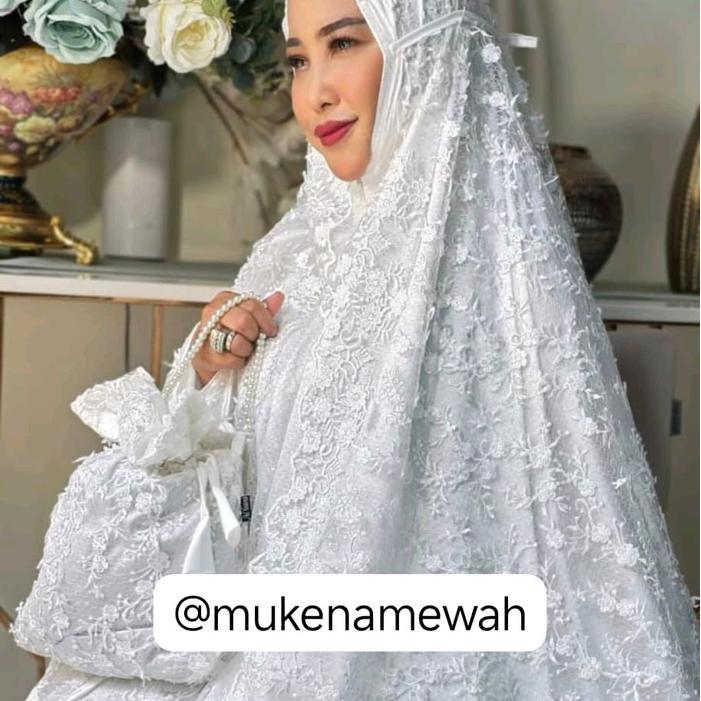 MUKENA MEWAH SUTRA BRUKAT IMPORT PREMIUM / MUKENAMEWAH / MUKENA MEWAH / MUKENA BRUKAT / MUKENA ALAGA