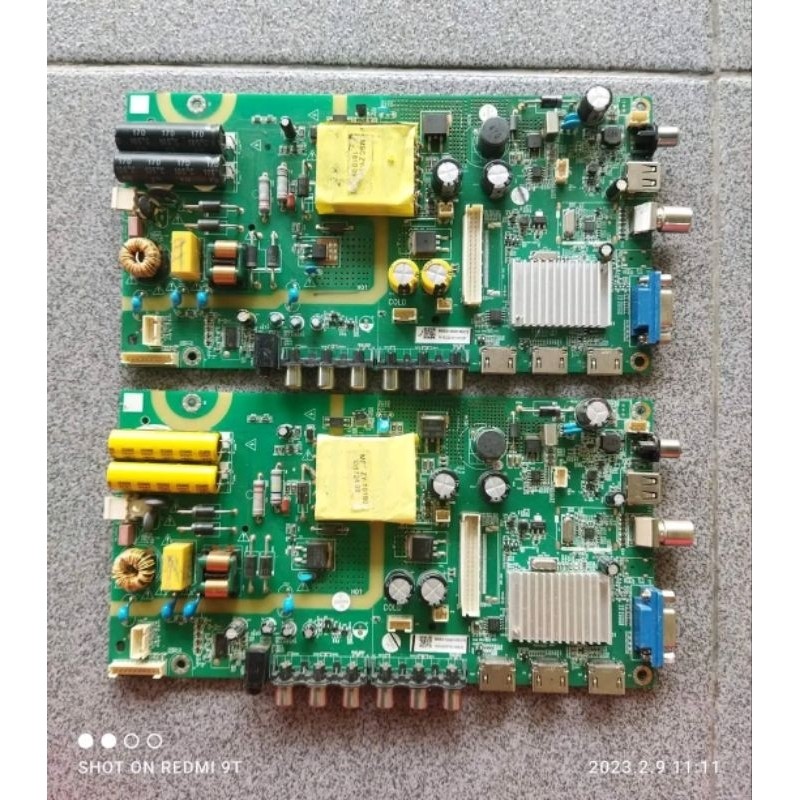 MB - MAINBOARD - MOTHERBOARD - MOBO - MICOM - MODUL - MESIN TV LCD LED AQUA LE40AQT6900F - LE40AQT69