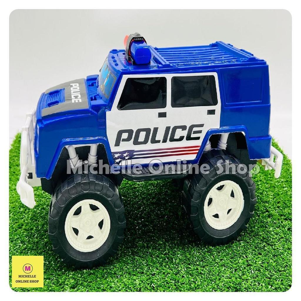 Mainan Mobil Polisi Jeep Hummer Besar