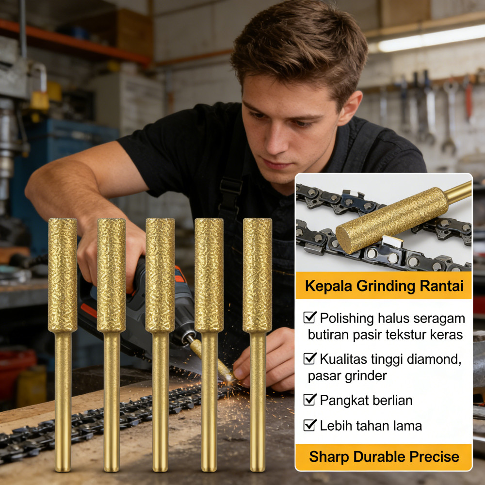 Gergaji listrik gergaji gerinda Kepala Kepala gergaji carborundum rantai rantai gerinda