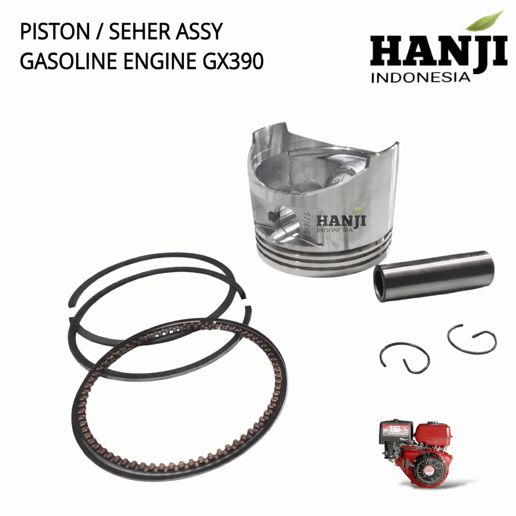 Seher Piston Assy Komplit Mesin Penggerak GX390 Seher Assy GX390 Mesin Engine Piston Seher Assy GX39