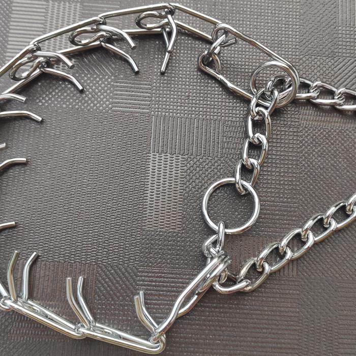 PRONG COLLAR / Spike Collar STAINLESS STEEL - 4mm x 700 mm