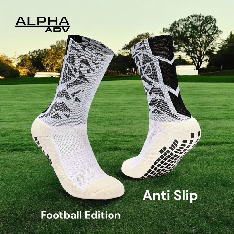 Kaos Kaki Futsal Sepak Bola Sebetis Anti Slip Football Art Sports Men Socks Kualitas Premium Import