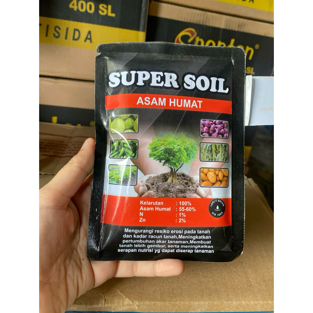 SUPER SOIL / SUPER SOIL 150 GRAM ZPT  ( Asam Humat )