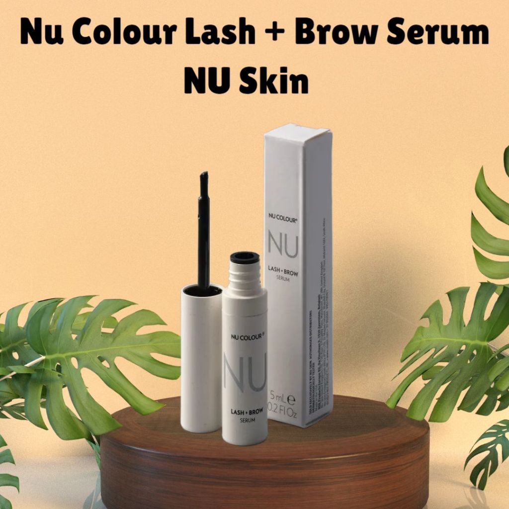 Serum Penumbuh Bulu Mata & Alis – Nu Colour Lash + Brow Serum NU Skin – Treatment Intensif dengan Ek