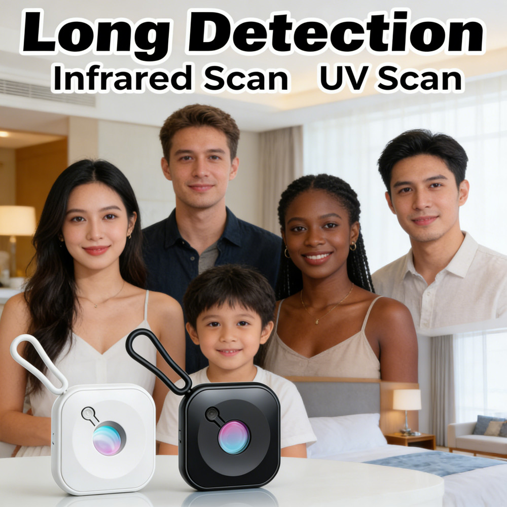 Pemantauan Hotel Kamera Inframerah Bisnis Detektor Detektor Tersembunyi Penembakan