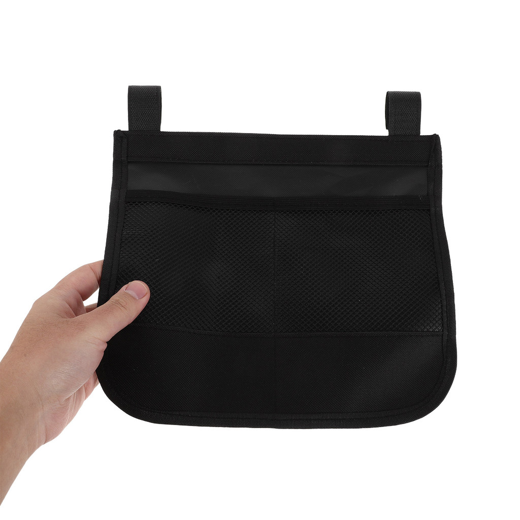 Elderly Bedside Storage Bag MultiPocket Bed Rail Hanging Organizer Dual Side Personal Item Holder fo