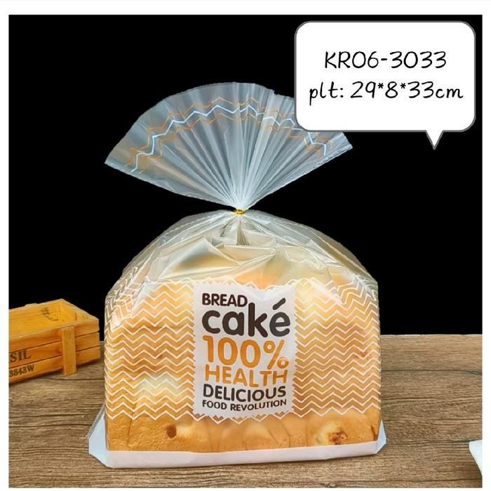 Plastik Roti KR06-3033 / Kemasan Plastik Roti/ Roti Tawar