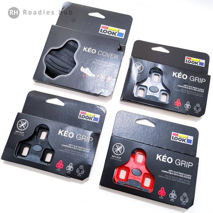 Cleat & cleat cover look keo grip - Cleat hitam