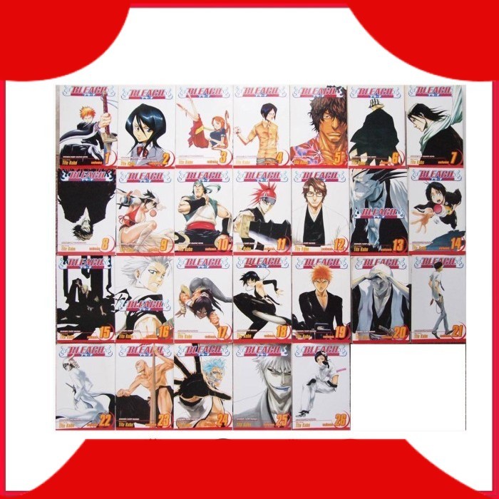Manga Bleach, 74 Books series (English)