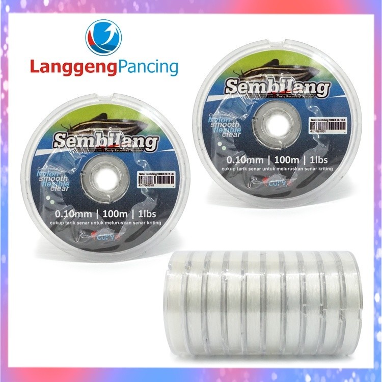 [RO] Senar Anti Keriting Curve Sembilang Monofilament F02B TERBARU 2026 COD TERMURAH TERLARIS