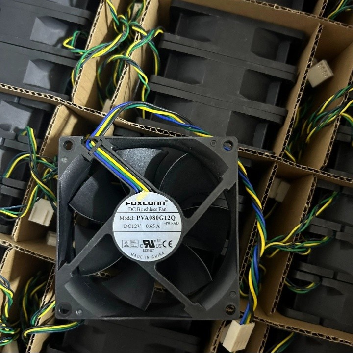 NEW FOXCONN 8025 8CM 4lines FOR Lenovo PVA080G12Q 12V 065A 45K6530 cooling fan