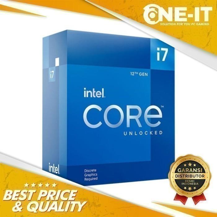 CPU Processor Intel Core i7 12700F LGA1700