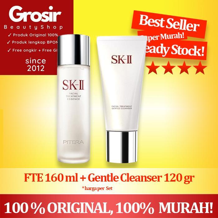 SK-II SK II SK2 SKII Pitera FTE 160 ml + Gentle Cleanser 120 gr