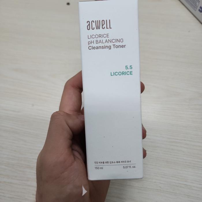 Acwell Licorice ph Balancing Cleansing Toner BPOM