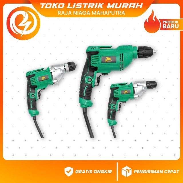 FEIBAO Mesin Bor Listrik 3300 RPM – Bor Torsi Tinggi Daya Cepat & Kuat