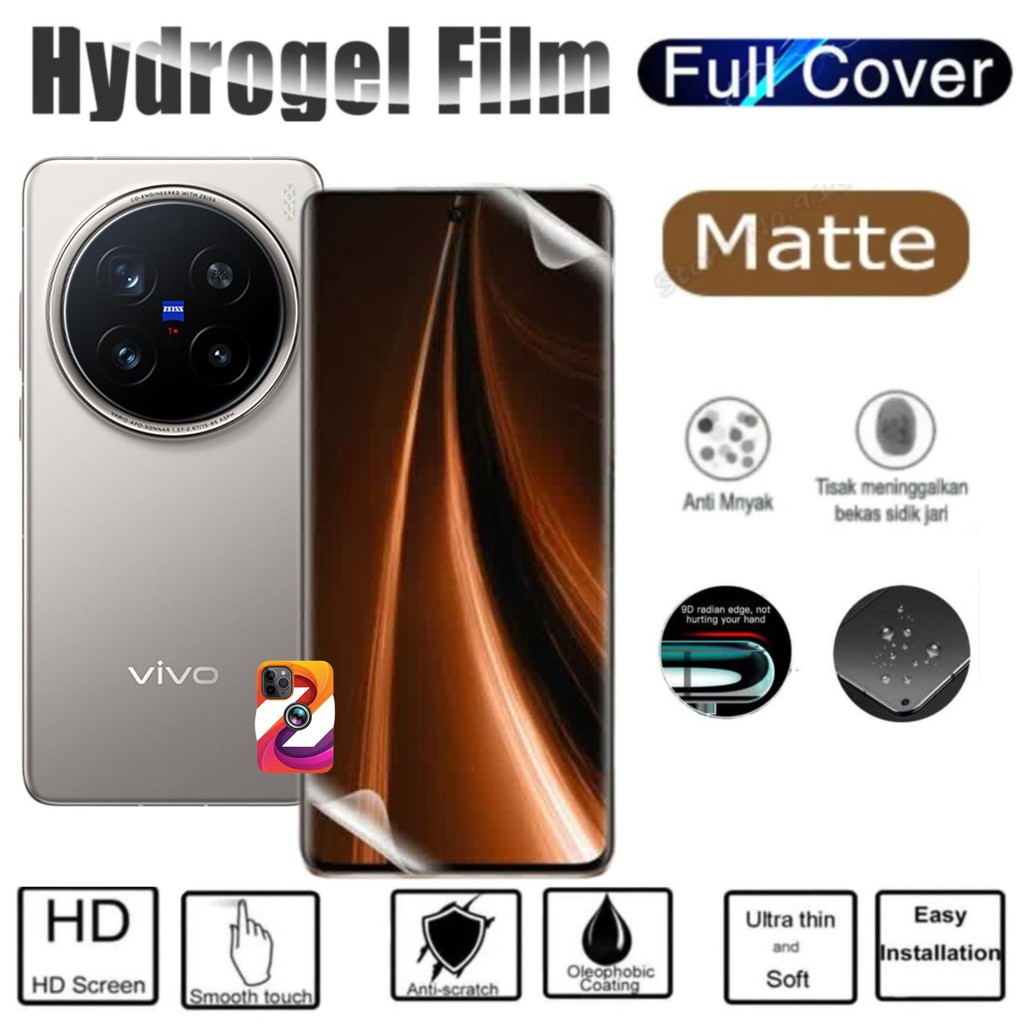 Anti gores jelly Hydrogel matte glare VIVO X200 X200 PRO X200 PRO MINI