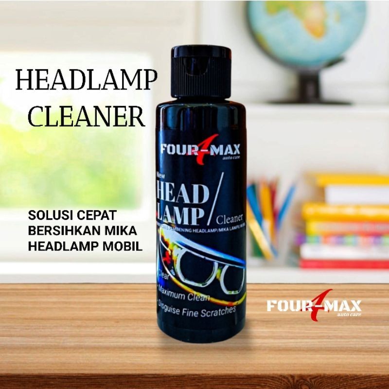 HEADLAMP CLEANER (PEMBERSIH PEMBENING MIKA HEADLAMP MOBIL, POLES LAMPU) FOURMAX
