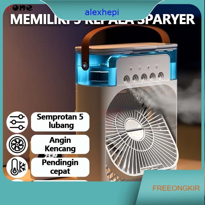Kipas Angin Pendingin Mini AC Portable Air Cooler Mobil Dan Ruangan /Kipas Angin AC Humidifier PORTA