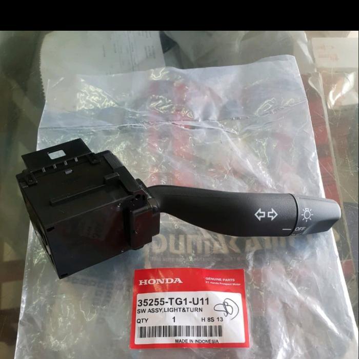 saklar switch sen lampu utama kanan stir honda brio mobilio PASS