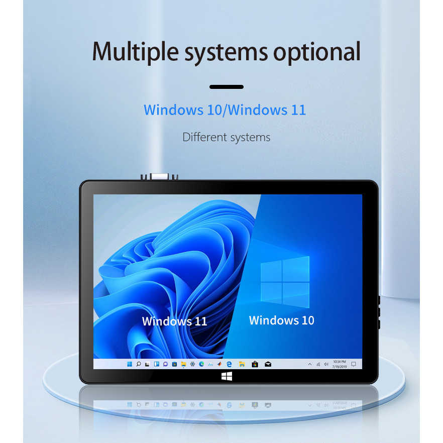 Pipo 4G H10F MINI PC Win11 OS 10.1-in 1920*1200 IPS 8G/16G RAM 512G SSD Intel N100 Tablet BT5.2 Dual