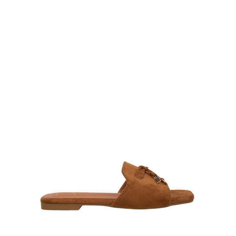 Payless Chrissie Womens Northa Flat Sandals - Cognac_05