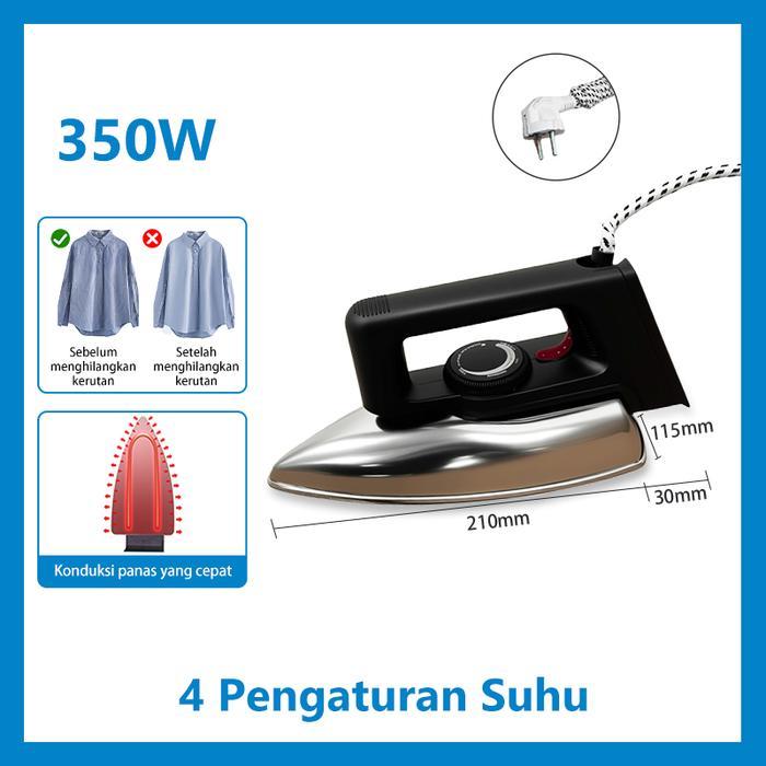 ANGEL SETRIKA LISTRIK GOSOKAN PAKAIAN / STEAMER SETRIKA ANTI LENGKET Setrika Listrik  Gosokan Seteri