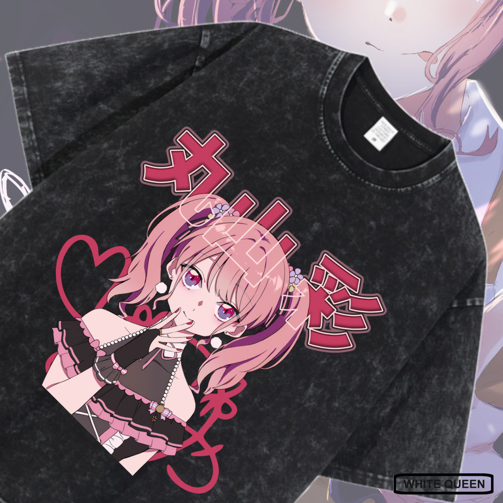 KAOS WASHED AYA MARUYAMA BANG DREAM -  BANDORI MARUYAMA AYA