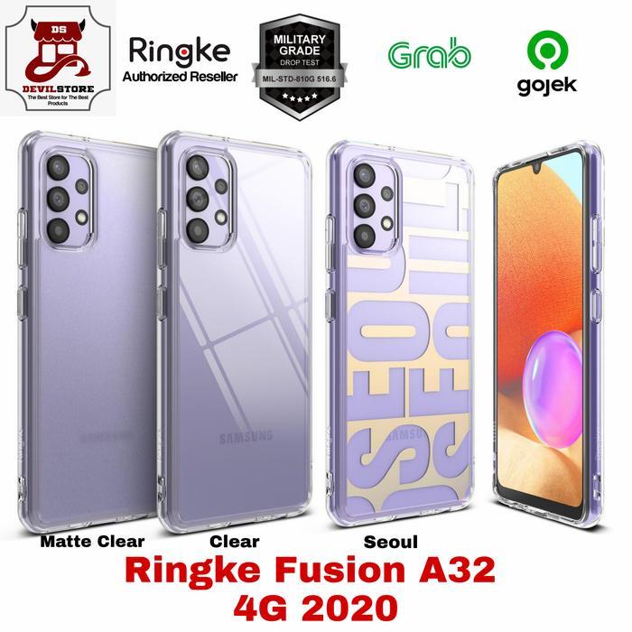 EstetikaSpace Ringke Fusion Casing Samsung A32 4G Case A32 Ringke Fusion Original - Seoul