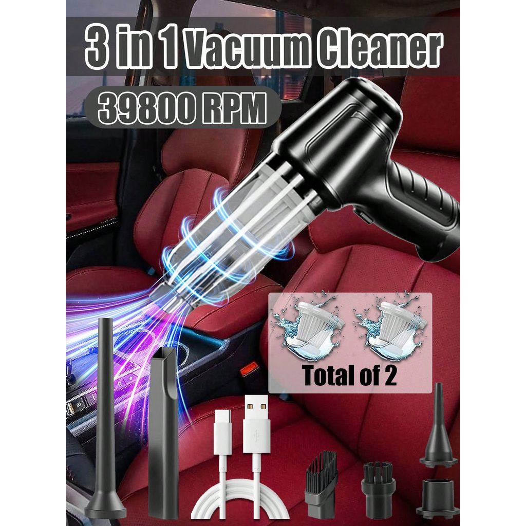 Car Vacuum Cleaner Powerful Wireless car vacuum cleaner 99000PA Strong Suction Handheld Wireless Veh