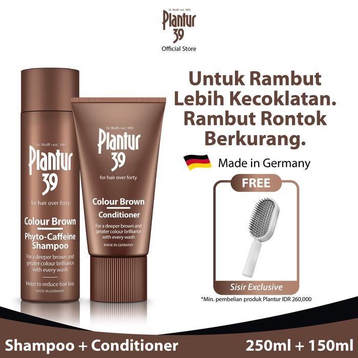 Paket Plantur 39 Brown Kit - Brown Shampoo + Brown Conditioner