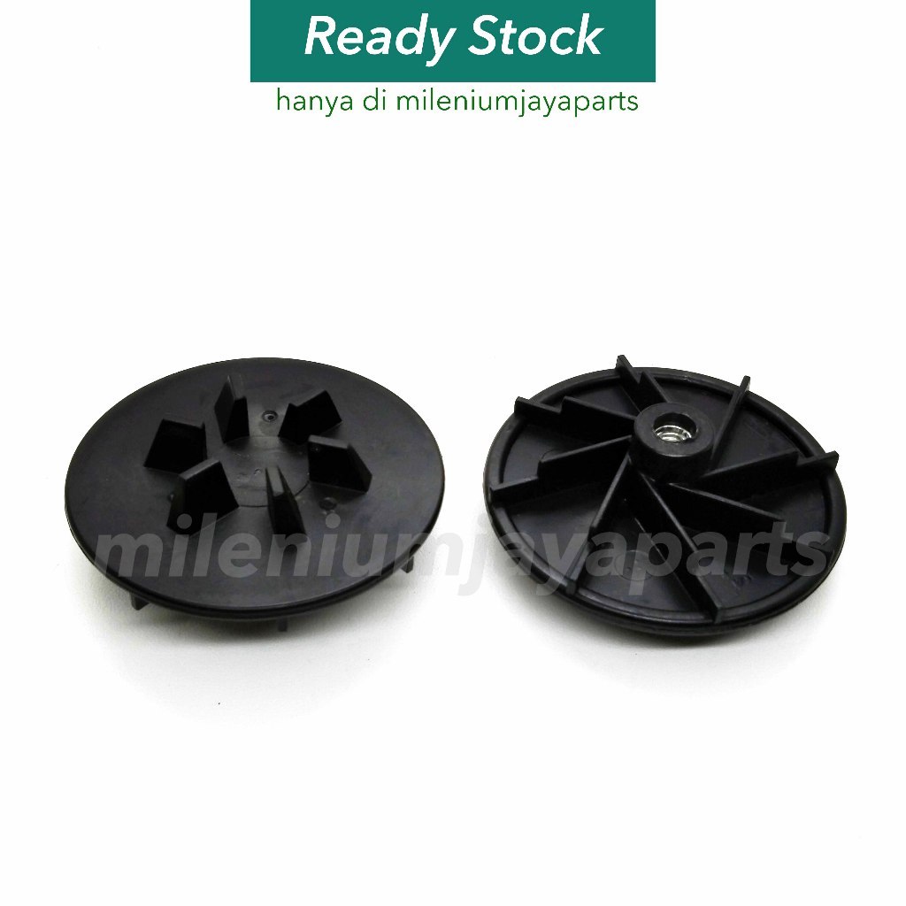 Gear Konektor / Lower Blender National, SANEX Hitam - Kopel gigi Karet / Upper Blender GMC VIVA Omeg