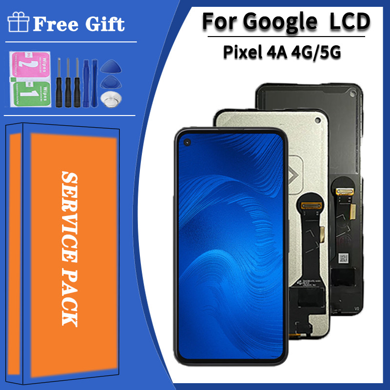 TFT Screen For Google Pixel 4A 4G LCD G025J splay Screen Tou gitizer For Google Pixel 4a 5G GD1YQ LC