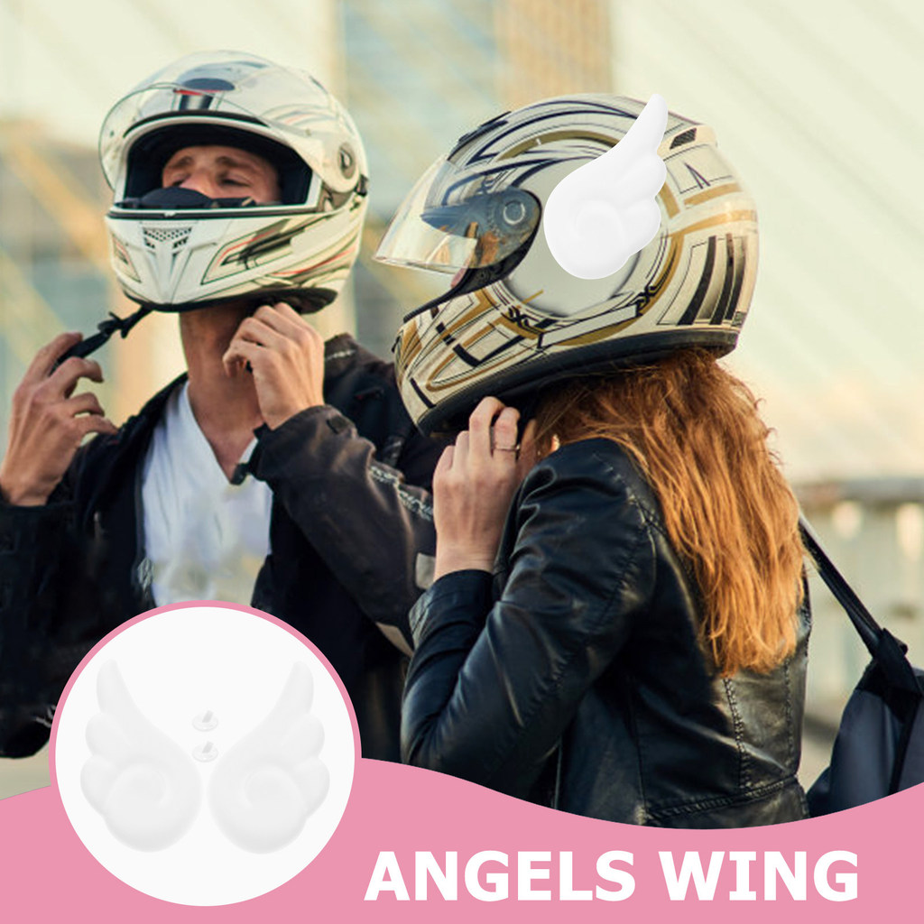 2Pcs Supple Fabric Angel Wings Decor for Wing Decor Y Craft Wings Headdress Wing Accessories Craft S