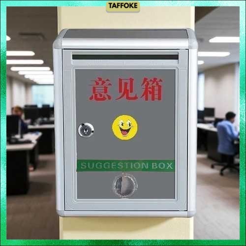 Kotak Saran Dinding Minimalis Suggestion Box Aluminium Alloy - BO302