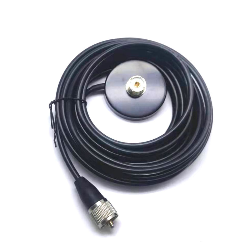 SO239 Mount Magnetic Base Adapter PL259 PL-259 Antenna Connector for Yaesu Vertex Kenwood TYT HYT Wa