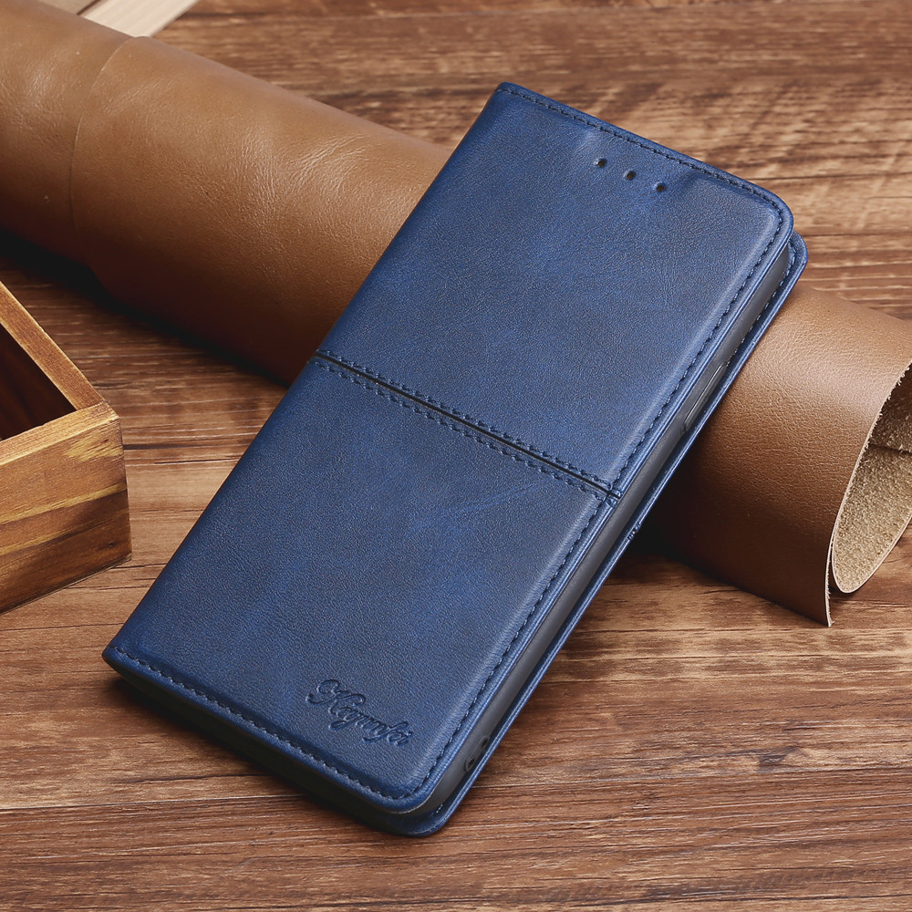 Casing Kulit Saku Kartu untuk Realme C71 C75 C75X Dompet Flip Penutup Casing Ponsel