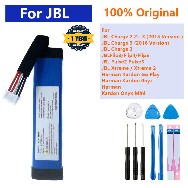 Original Oein Battery For JBL arge Flip Pulse Xtreme Boombox 1 2 3 4 5 For Harman Kardon Go Play Ony