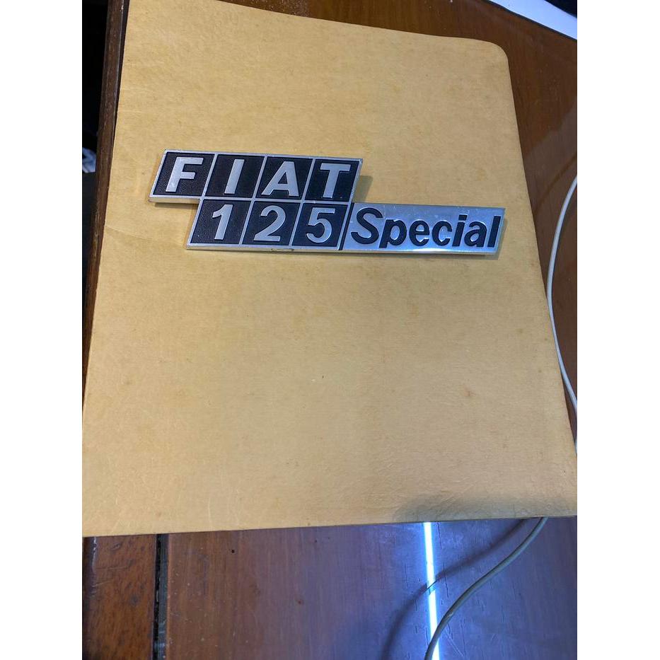 Emblem untuk mobil Fiat 125 special PASSS