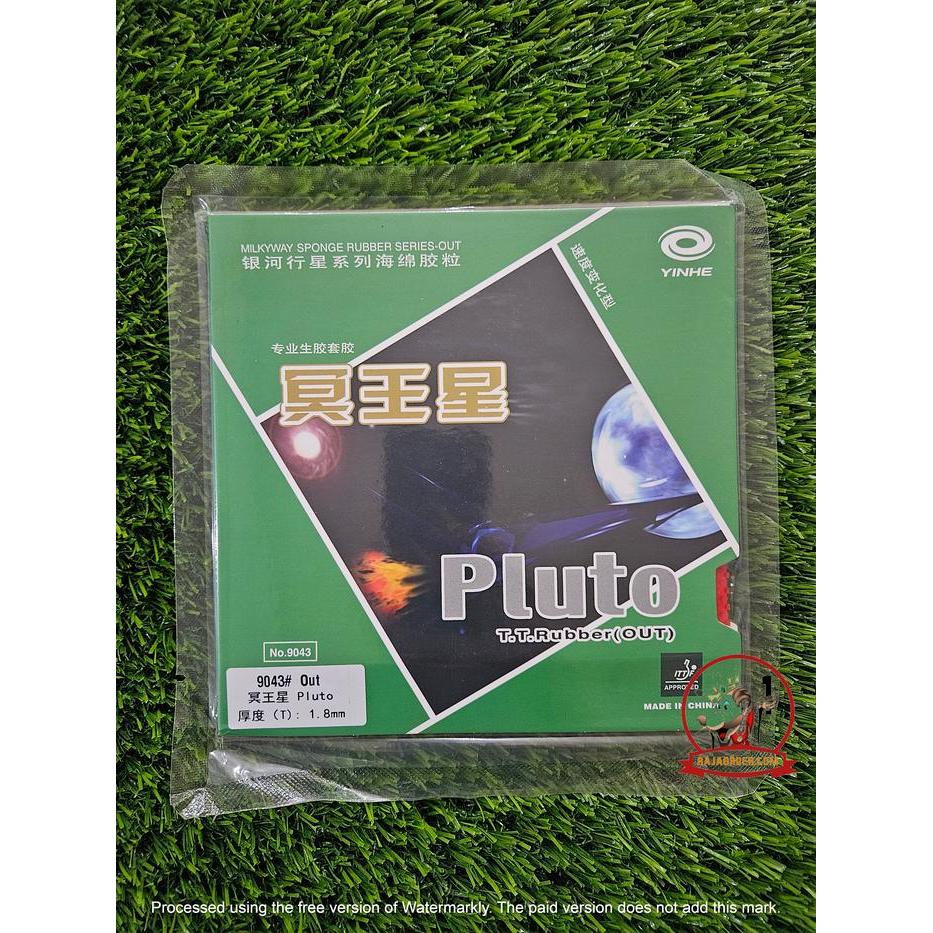 PULSIX Yinhe Pluto ~ Short Pips Rubber Karet Bintik Serang Pendek - 1.8mm, Hitam