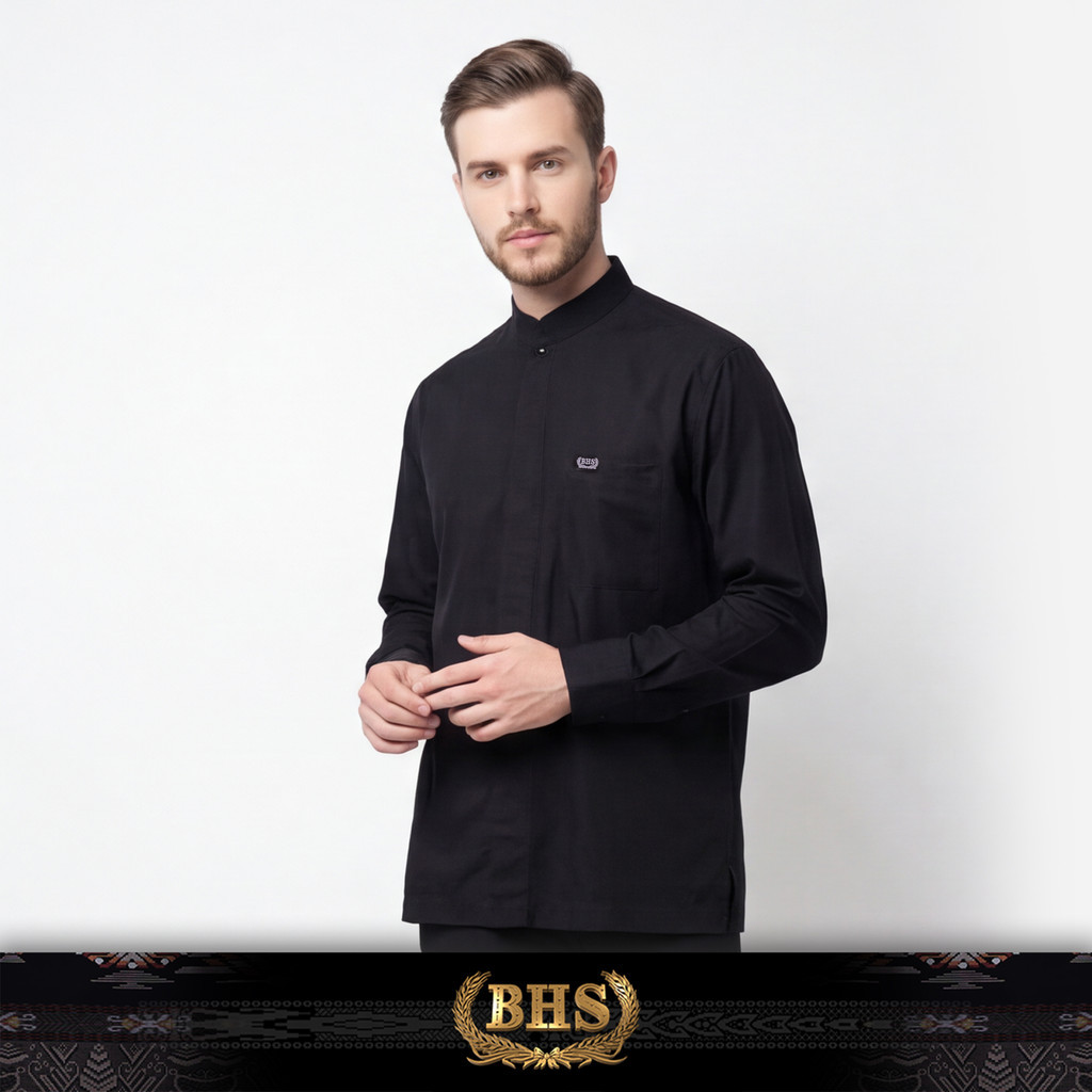 Baju Koko BHS Masterpiece KOM 01 Hitam