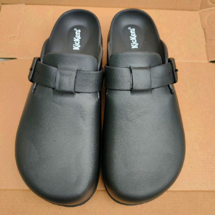 Sepatu sendal Kickers slip on sepatu slop pria sepatu sendal trendi sendal slop tearu sendal pria mo