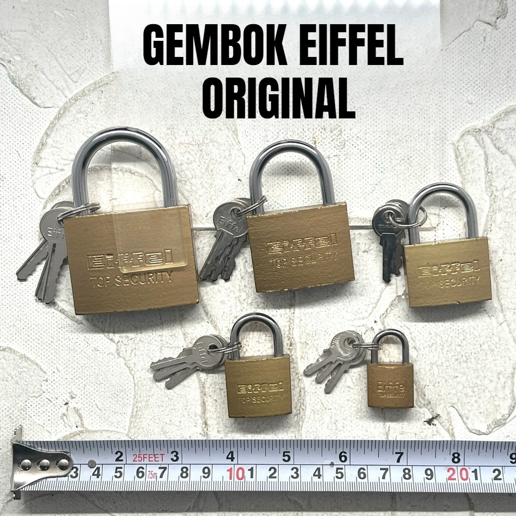 EIFFEL Gembok pintu pagar rumah cat 20 30 40 50 60 mm