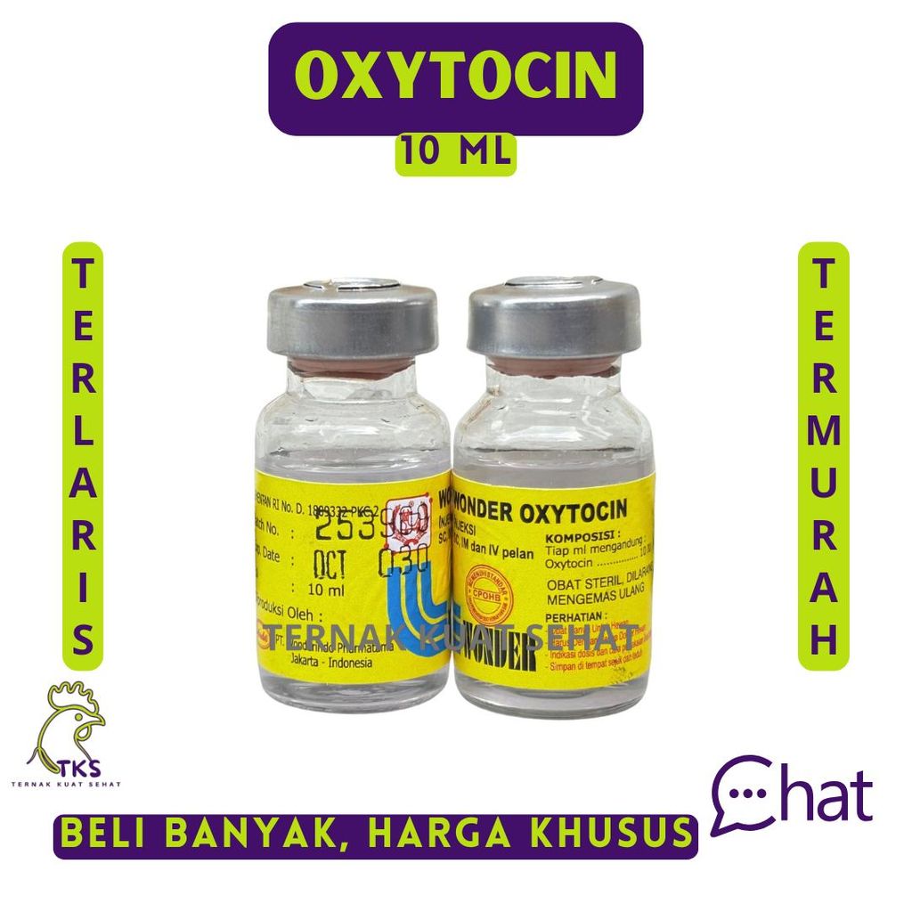 WONDER OXYTOCIN 10 ML – Untuk Kesehatan Hewan TERNAKNESIA